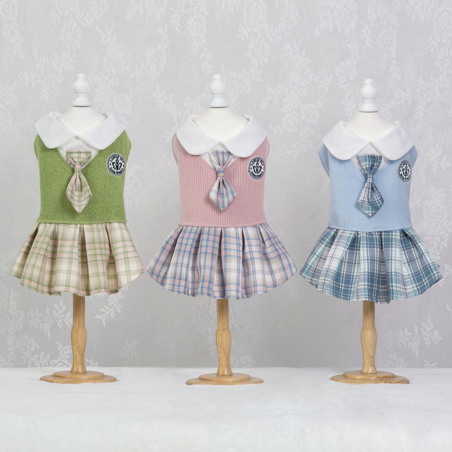 Plaid School Pet Dress