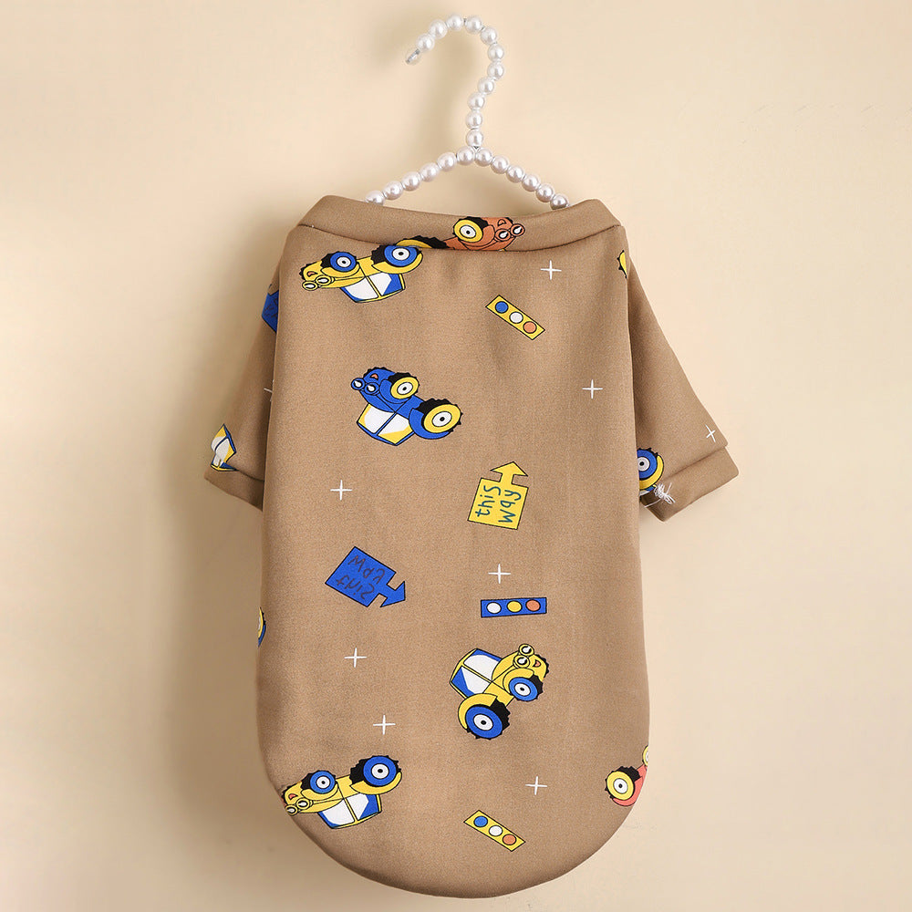 Construction Zone Pet Pajamas