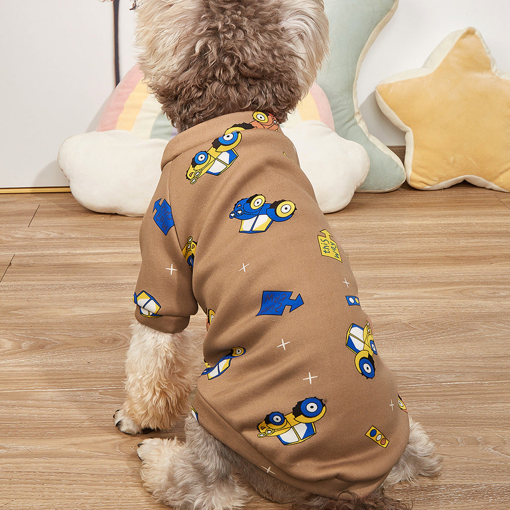 Construction Zone Pet Pajamas