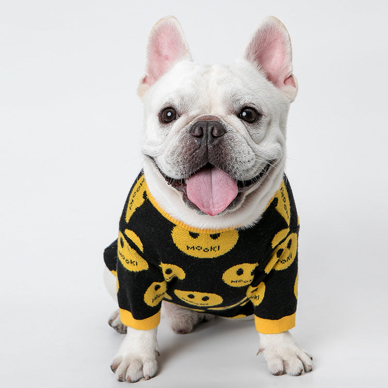 Smiley Face Pet Sweater