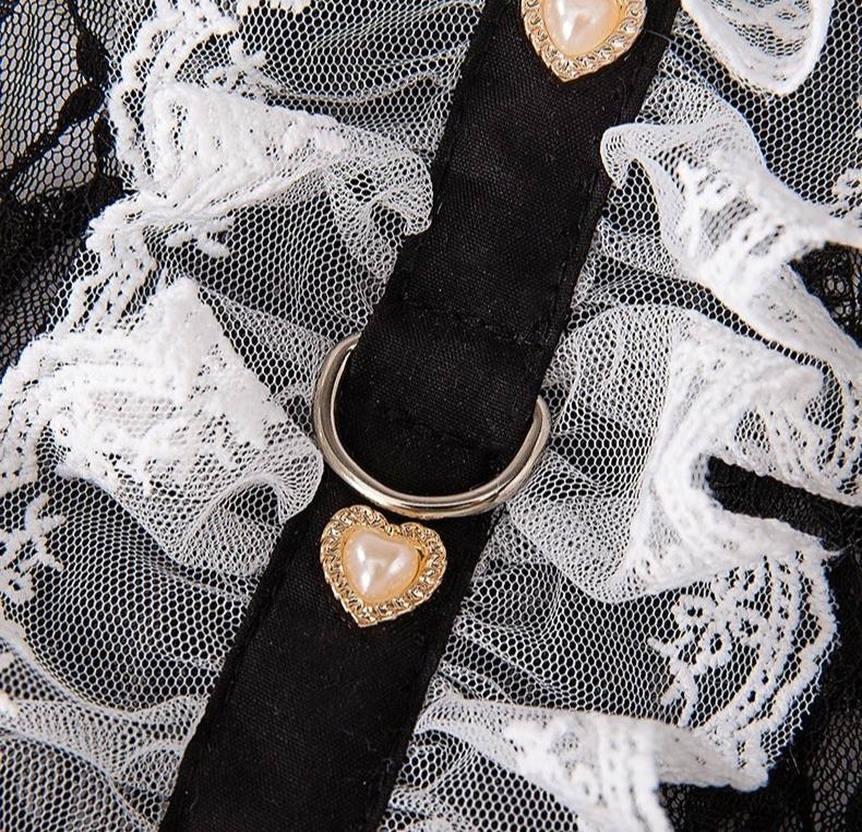 Victorian Lace Cat Harness