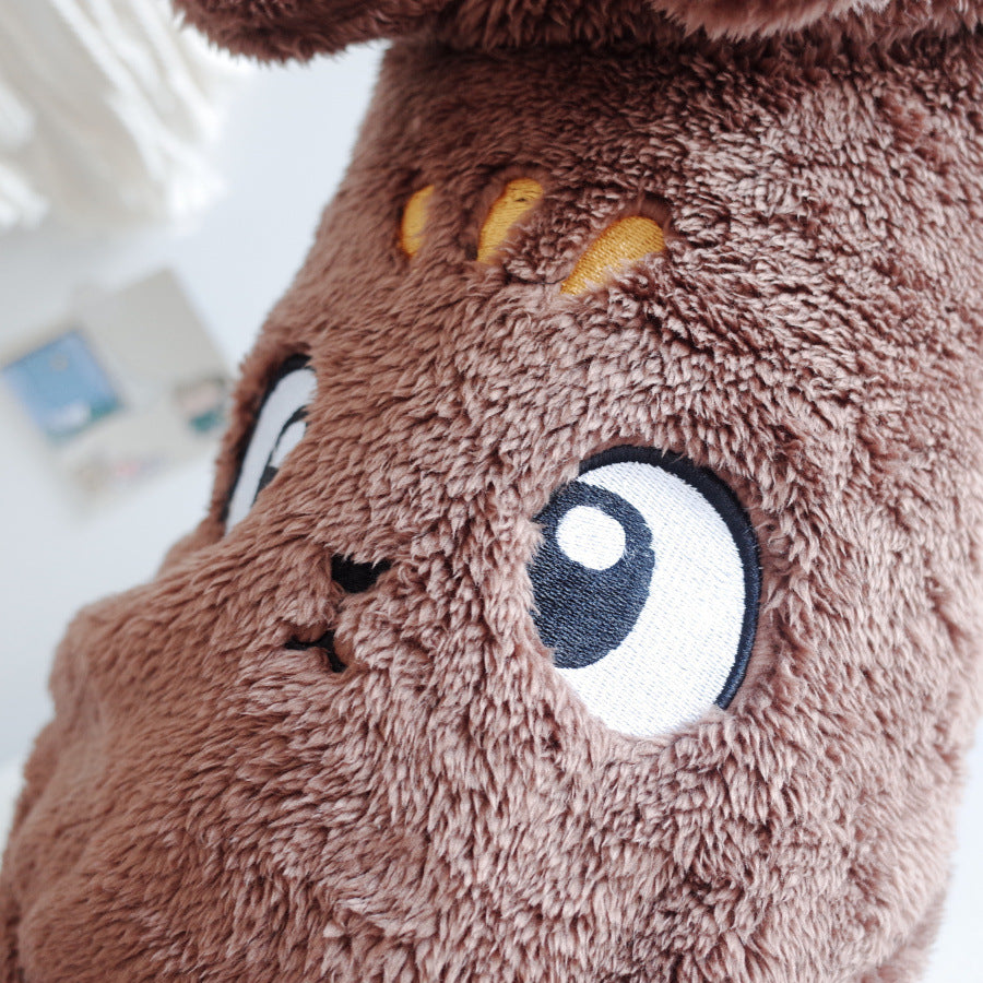 Plush Animal Dog Hoodie