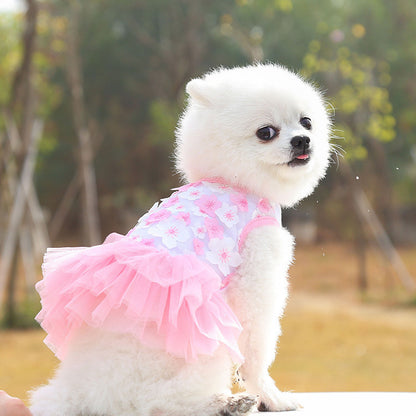 Floral Party Pet Dress