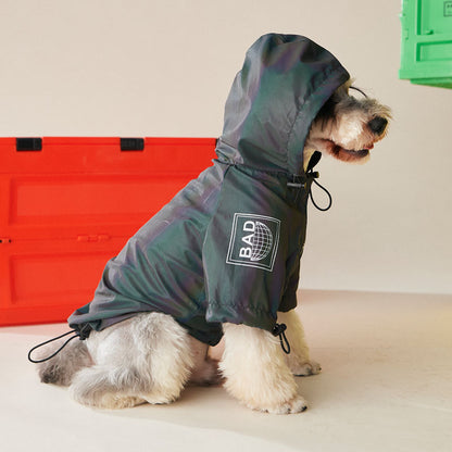 Futuristic Dog Raincoat