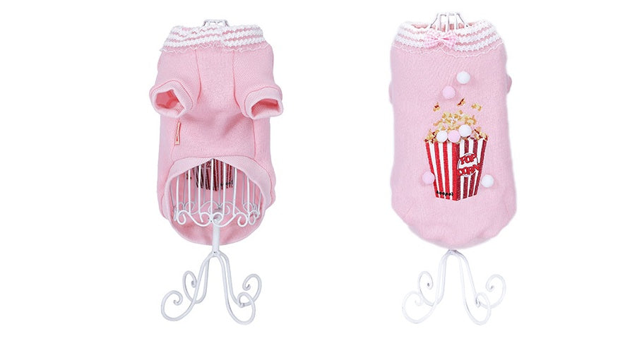 Popcorn Pink Pet Sweater