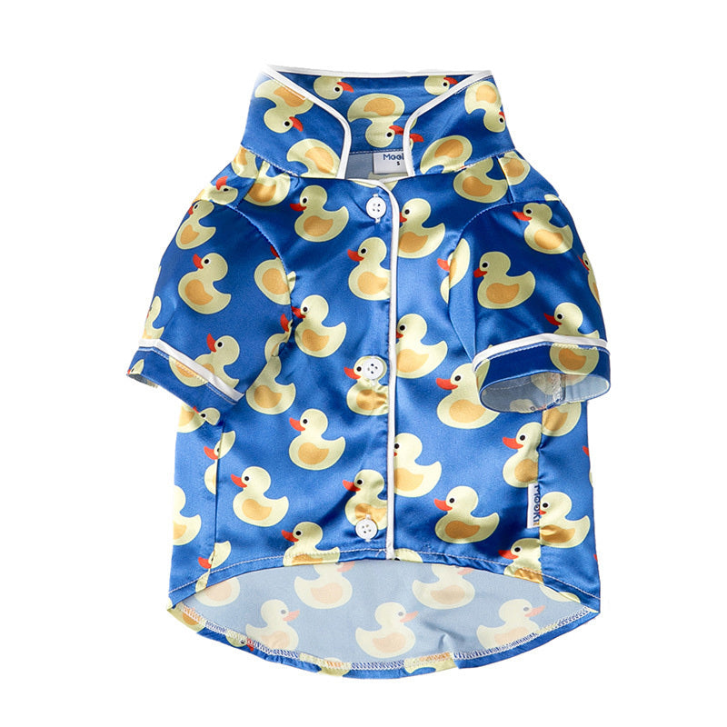 Rubber Duck Print Pet Pajamas