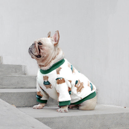 Cozy Teddy Bear Dog Sweater