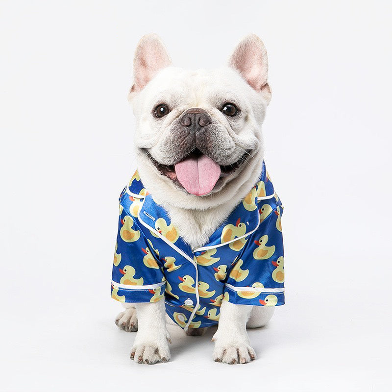 Rubber Duck Print Pet Pajamas