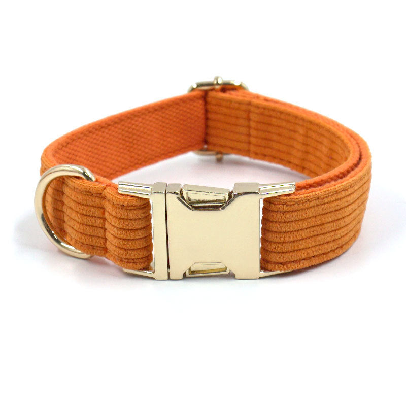 Adjustable Dog Collar with Metal Buckle