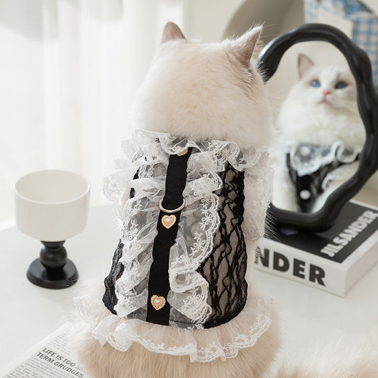 Victorian Lace Cat Harness