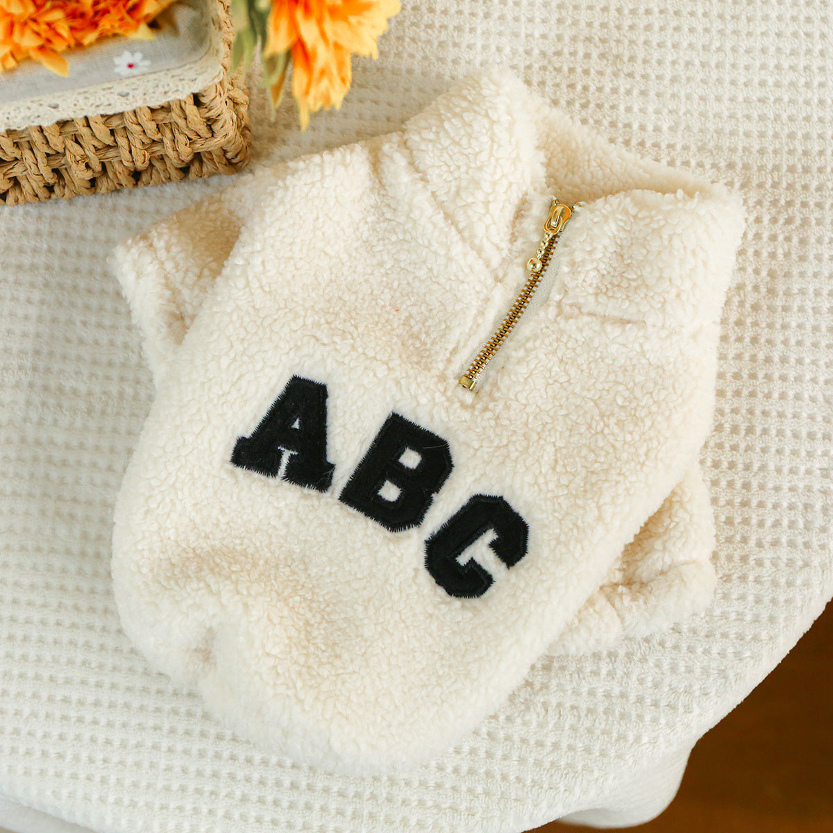 ABC Cozy Fleece Zipper Jacket