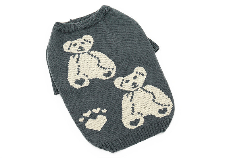 Teddy Bear Knit Sweater